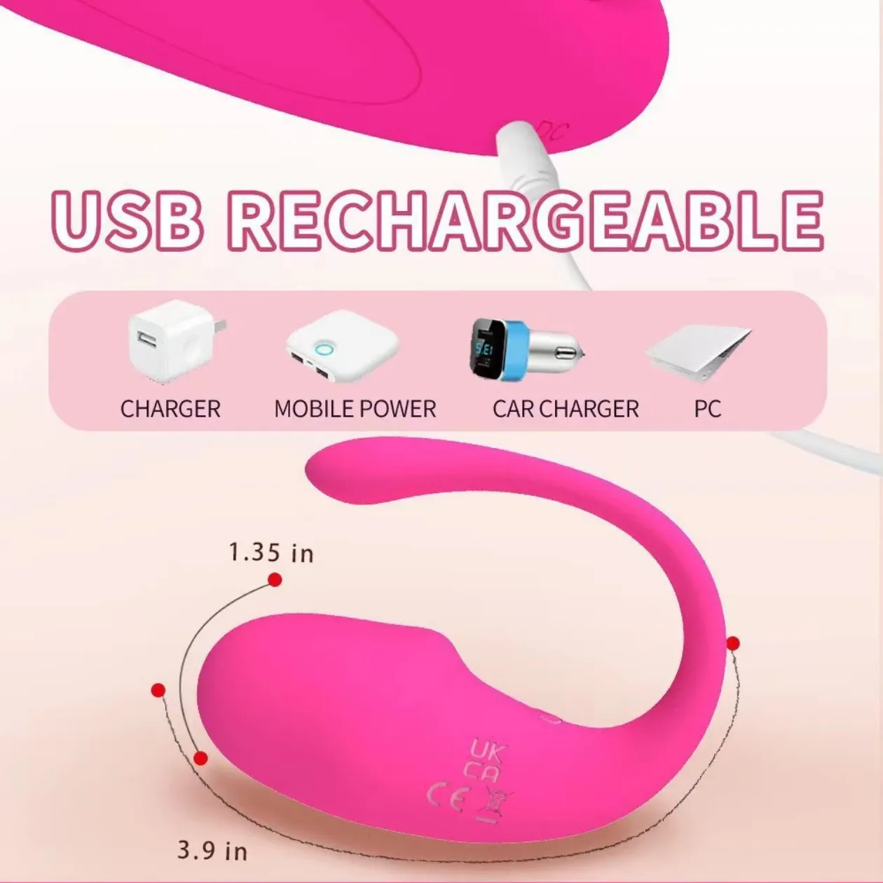 App Controlled Wearable Vibrator VIP10 - adult toy for sale in the UAE