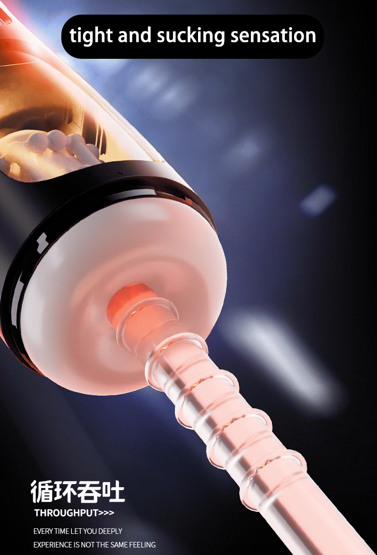 Automatic Telescopic Masturbator 021 - adult toy for sale in the UAE