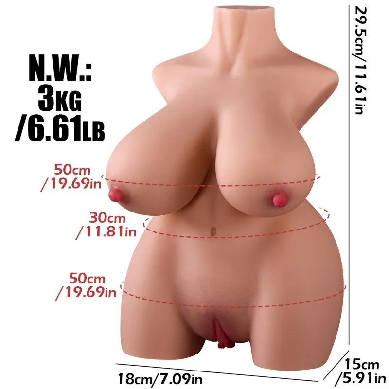 Big Breasted Torso Doll (KY19) - Male Sex Toys available in the UAE view 14