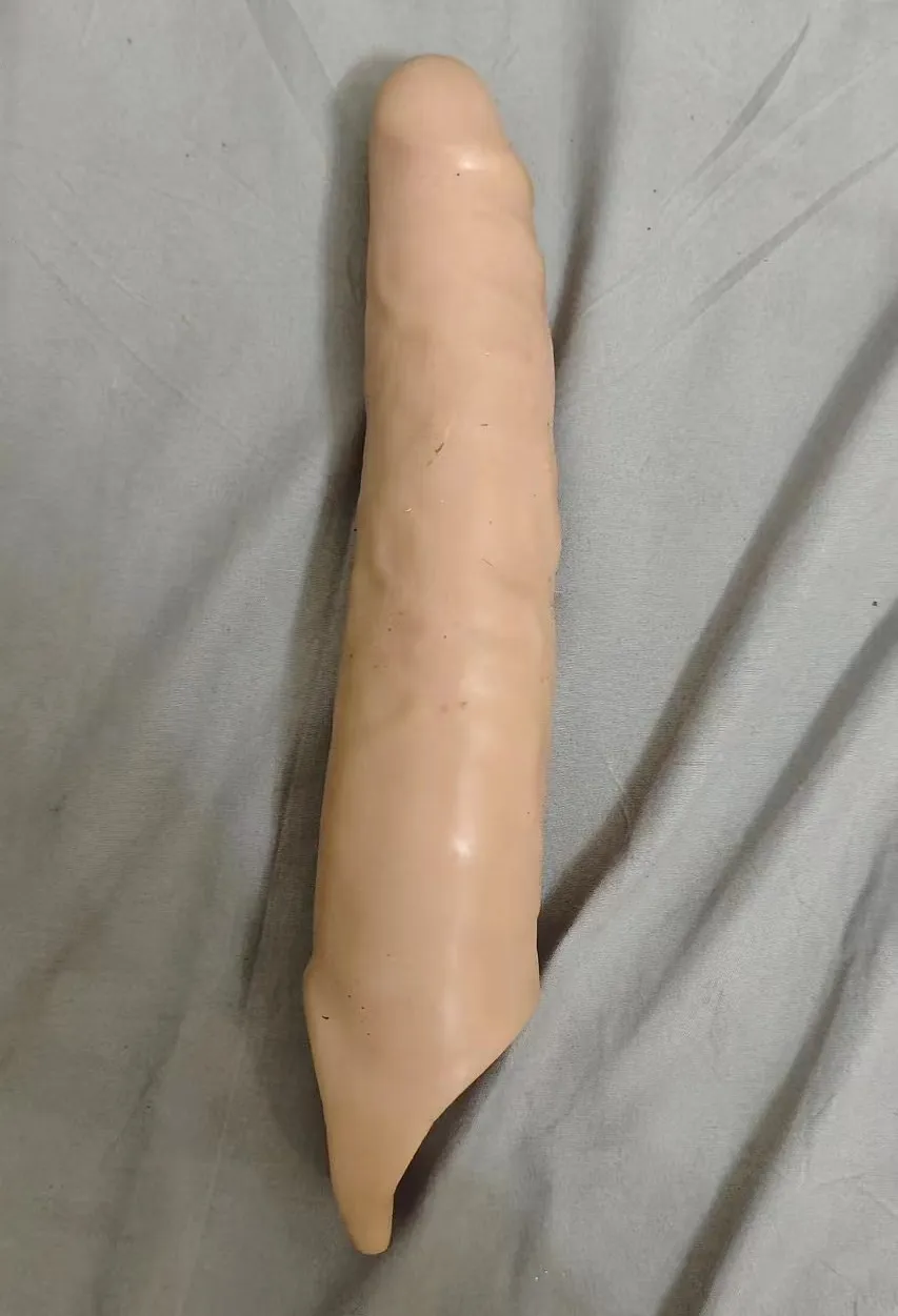 Clear Penis Sleeve Extender VIP25 - adult toy for sale in the UAE