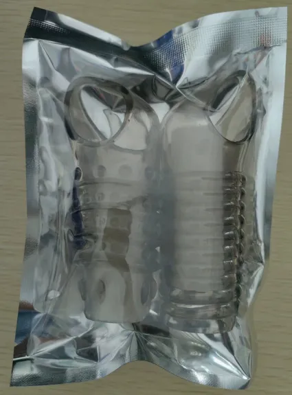 Cock Sleeve with Scrotum Strap VIP23 - adult toy for sale in the UAE