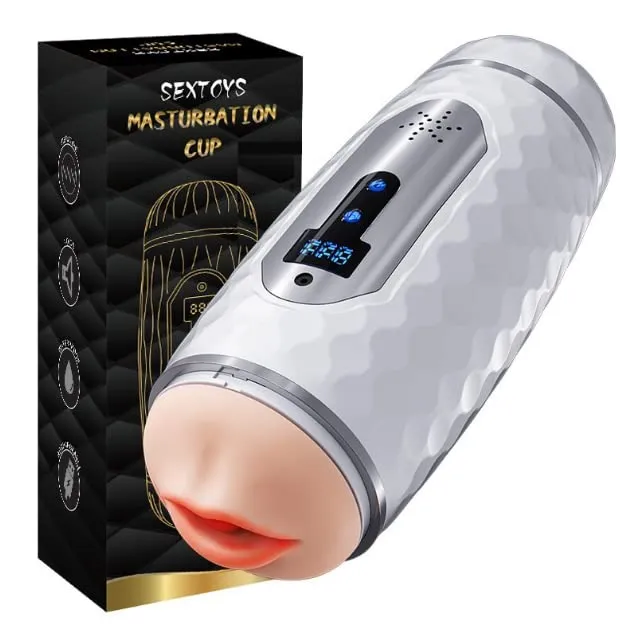 Double Head Counting Masturbator Cup VIP05 - adult toy for sale in the UAE