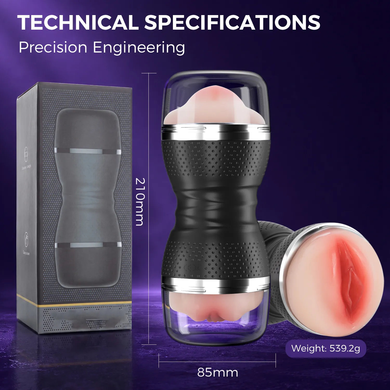 Dual End Masturbator 018 - adult toy for sale in the UAE