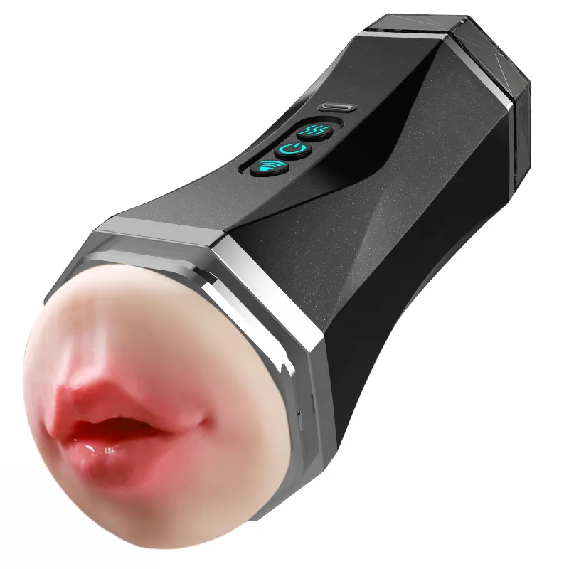 Dual Ended Vibrating Masturbator (YB02) - Male Sex Toys available in the UAE