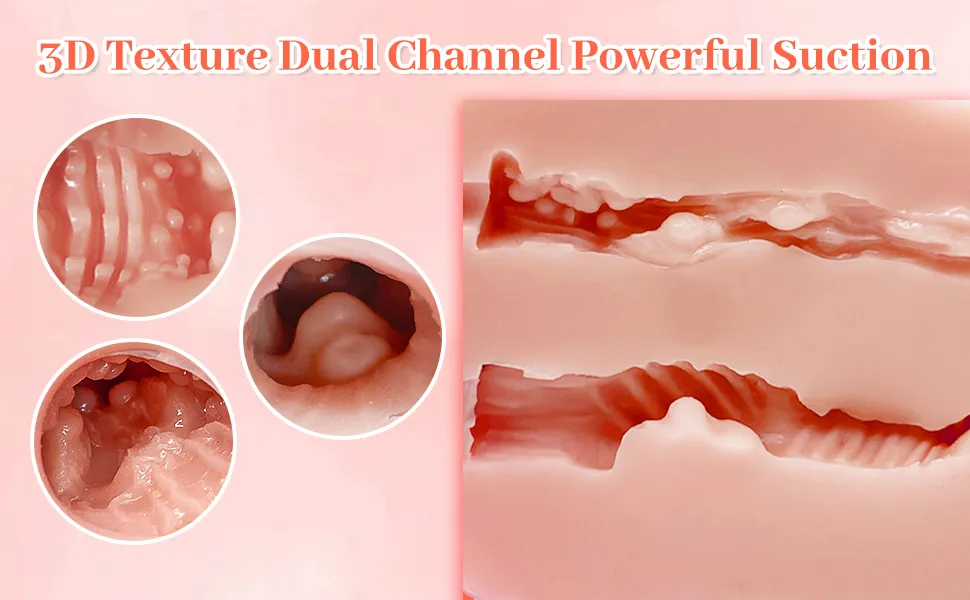 Dual Hole Butt Masturbator (YB05) - Male Sex Toys available in the UAE view 19
