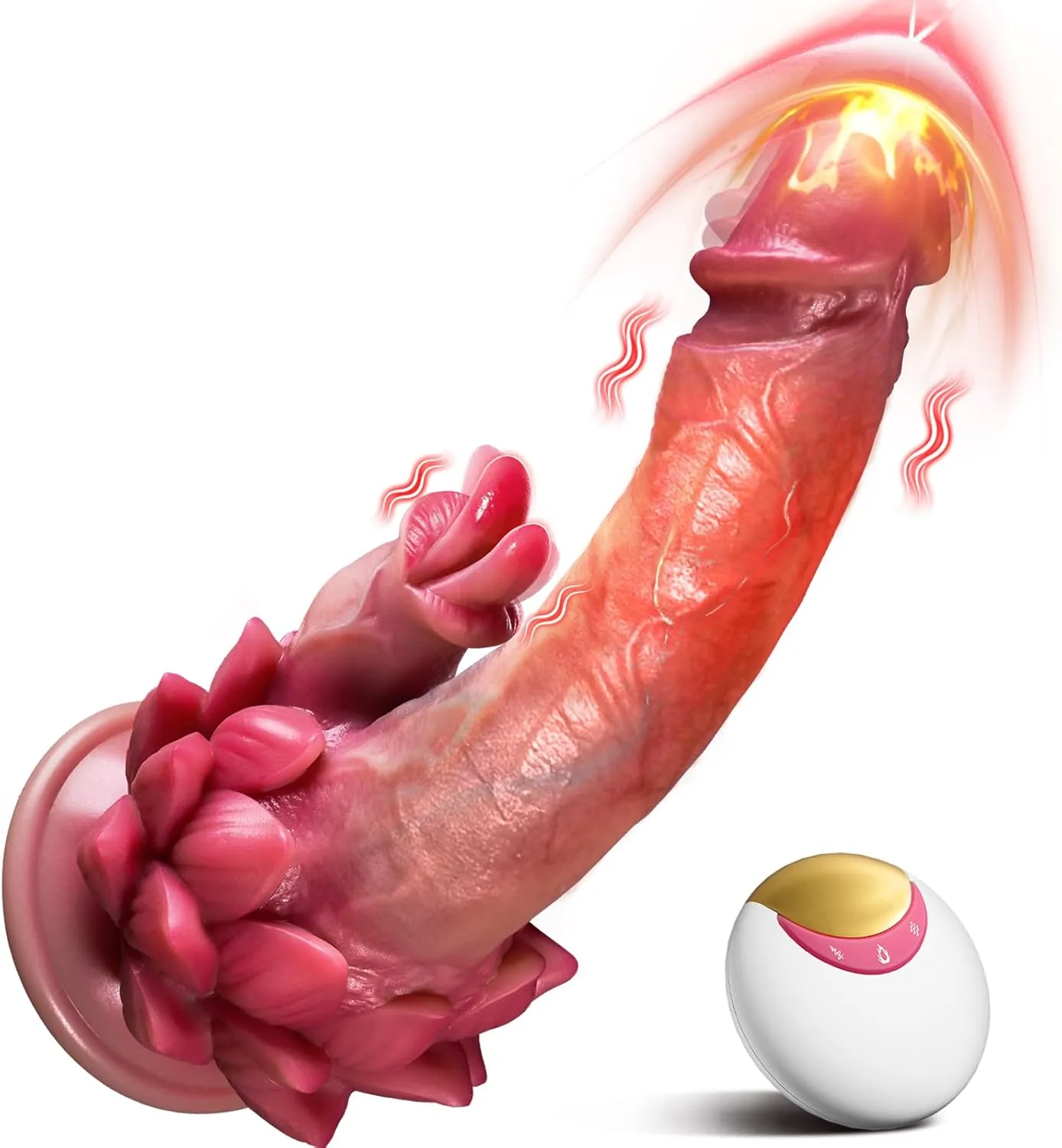 Lotus Thrusting Dildo 039 - adult toy for sale in the UAE