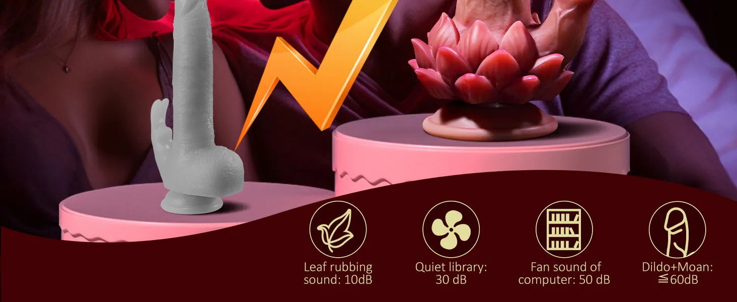 Lotus Thrusting Dildo 039 - adult toy for sale in the UAE