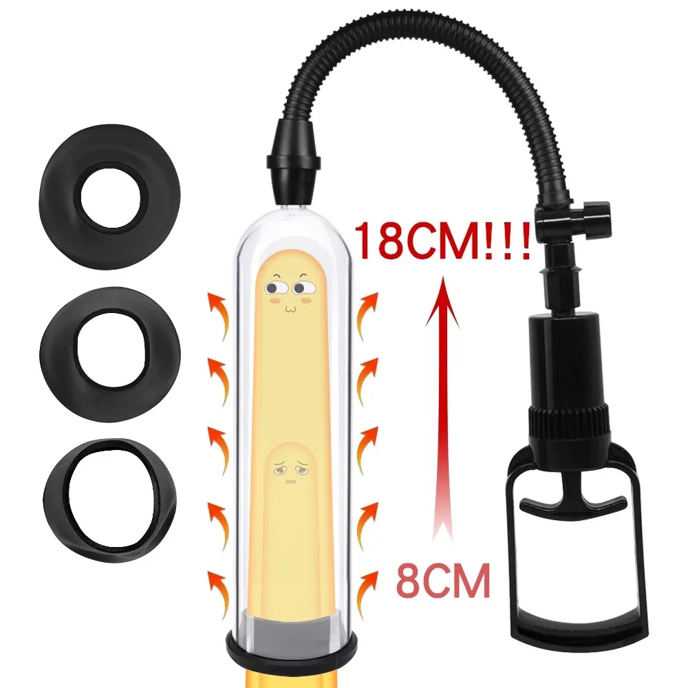 Manual Penis Pump VIP20 - adult toy for sale in the UAE