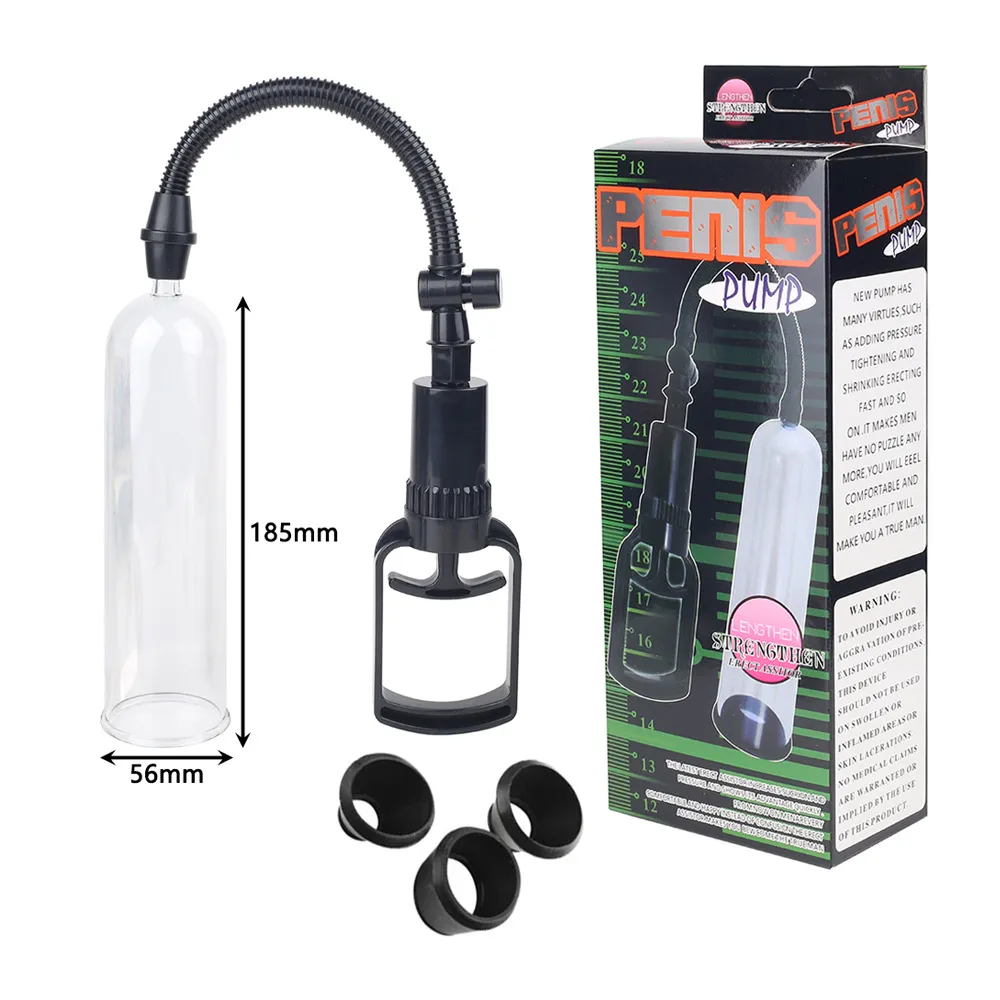 Manual Penis Pump VIP20 - adult toy for sale in the UAE