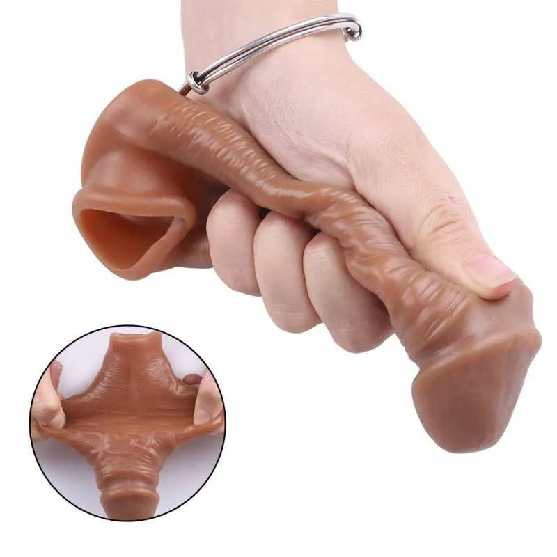 Penis Extension Sleeve (KY25) - Male Sex Toys available in the UAE view 10