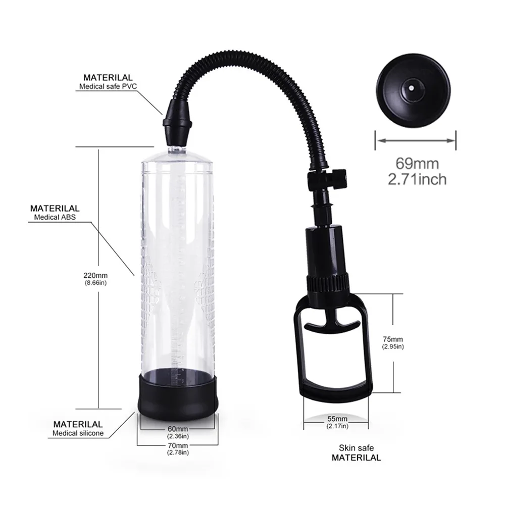 Penis Pump (YB25) - Male Sex Toys available in the UAE view 11