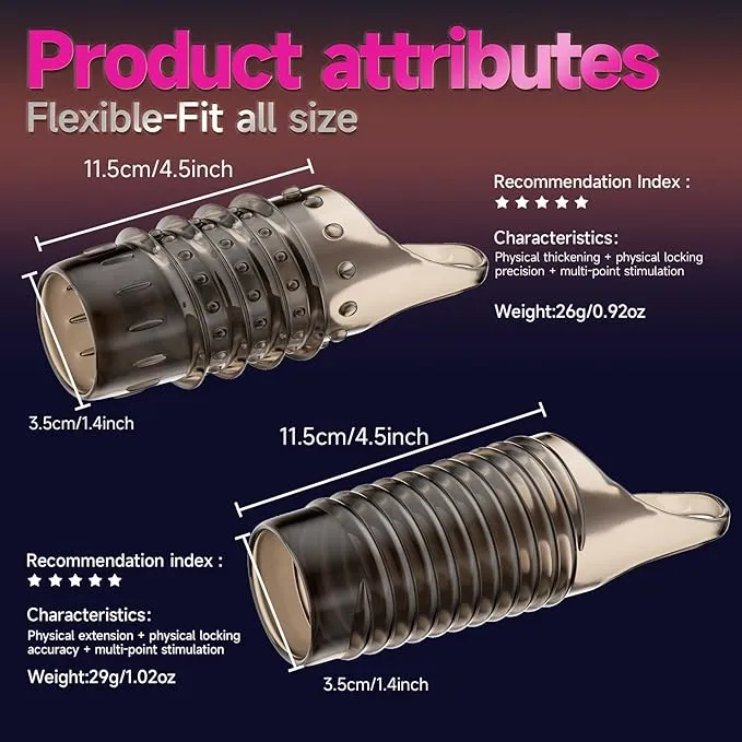 Penis Sleeve (YB53) - Male Sex Toys available in the UAE view 16