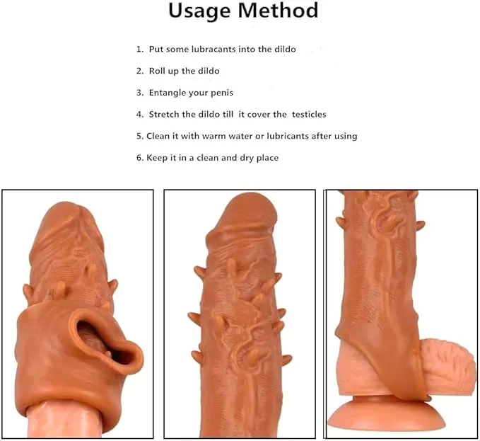 Penis Sleeve (YB58) - Male Sex Toys available in the UAE view 3