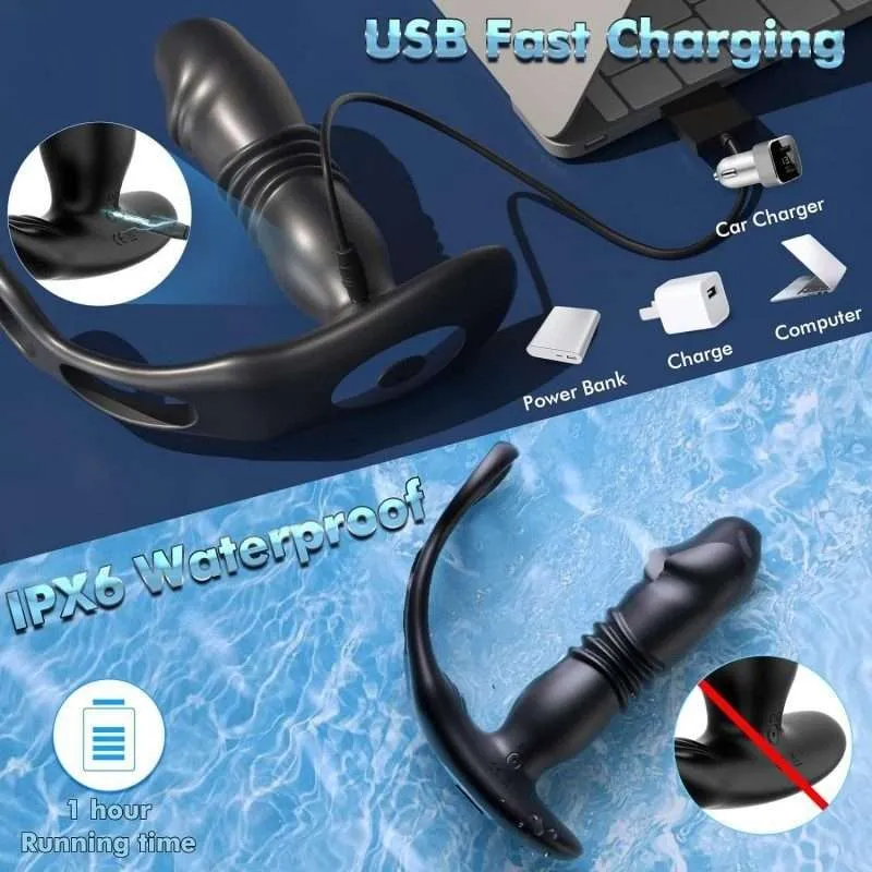 Prostate Massager (KY07) - Male Sex Toys available in the UAE view 8