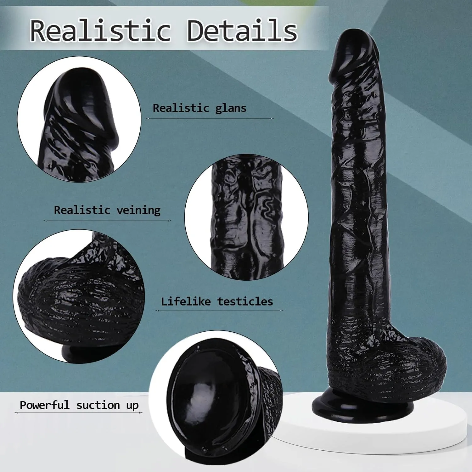 Realistic Dildo (KY32) - Female Sex Toys available in the UAE view 3