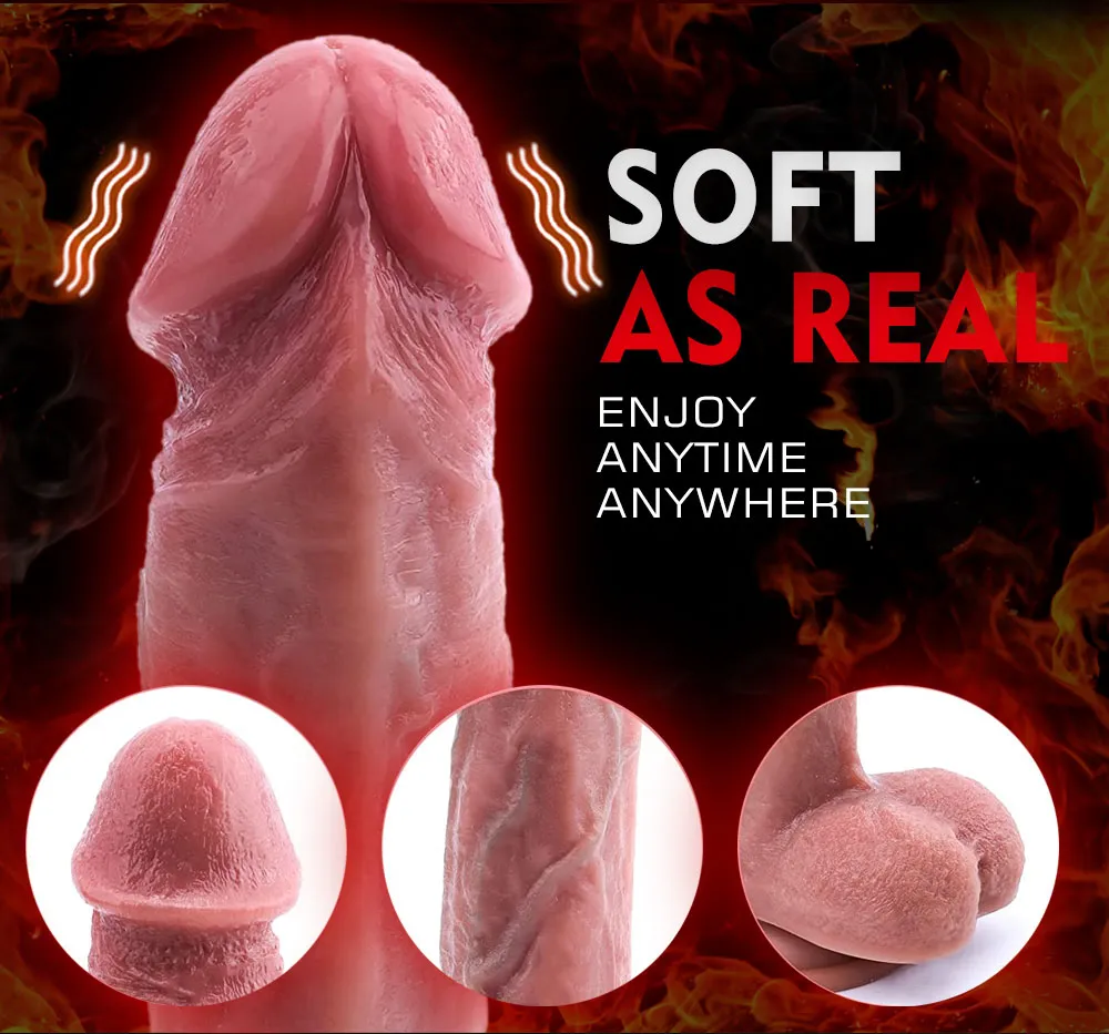 Realistic Dildo Vibrator (028) - Female Sex Toys available in the UAE view 10