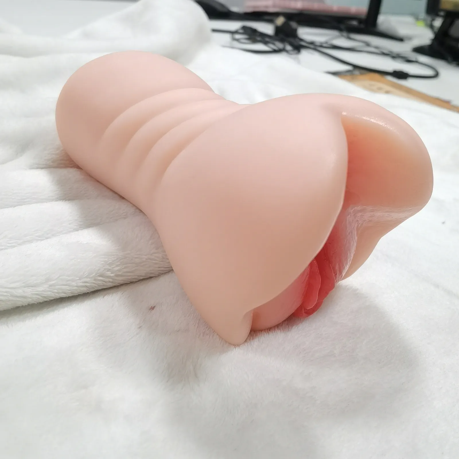 Realistic Dual Channel Onahole (004) - Male Sex Toys available in the UAE view 7