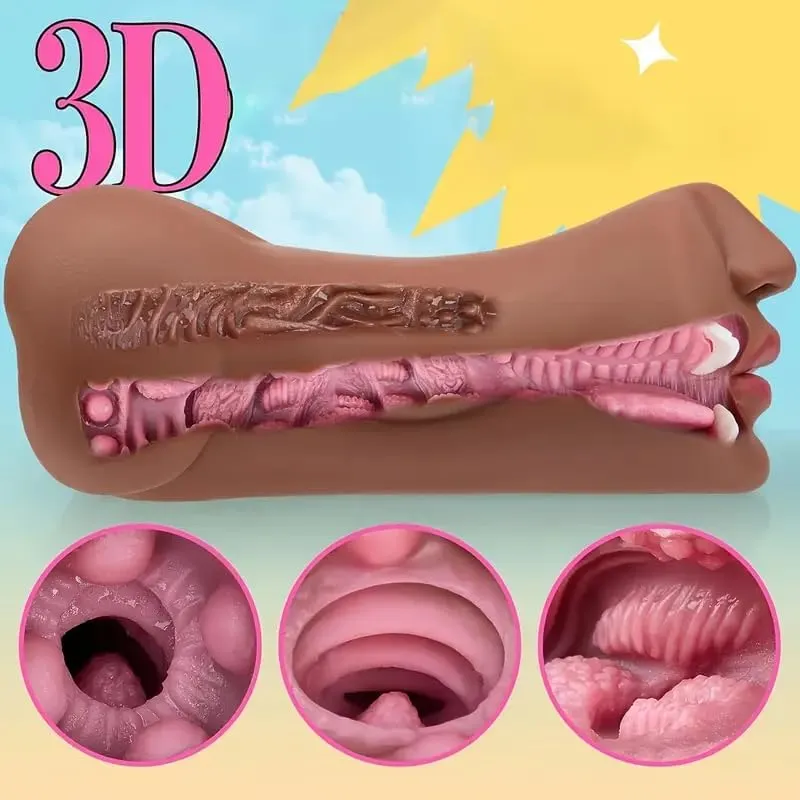 Realistic Dual Masturbator 005 - adult toy for sale in the UAE