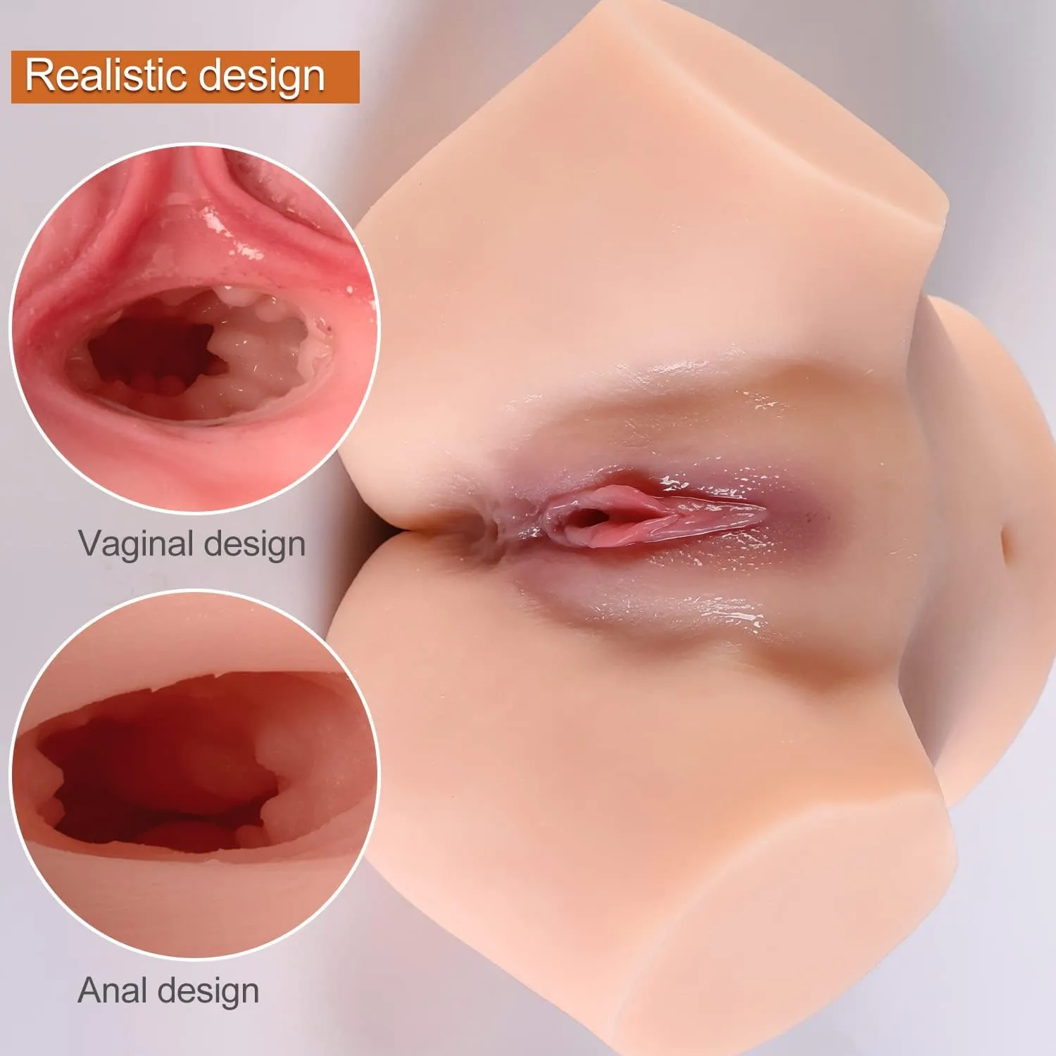 Realistic Vibrating Torso Doll (014) - Male Sex Toys available in the UAE view 5