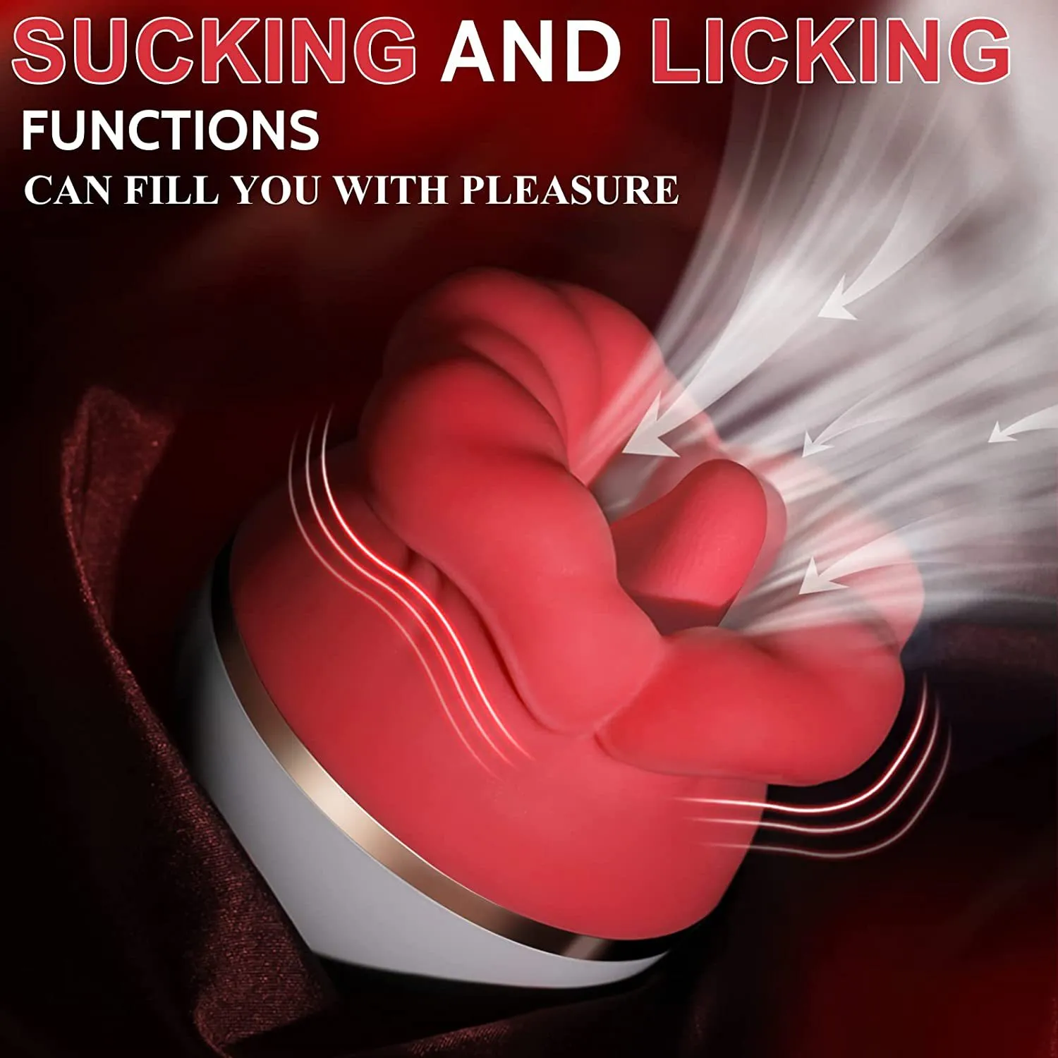 Red Lips Rose (026) - Female Sex Toys available in the UAE view 4