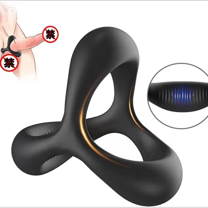 Silicone Delay Training Cock Ring VIP16 - adult toy for sale in the UAE