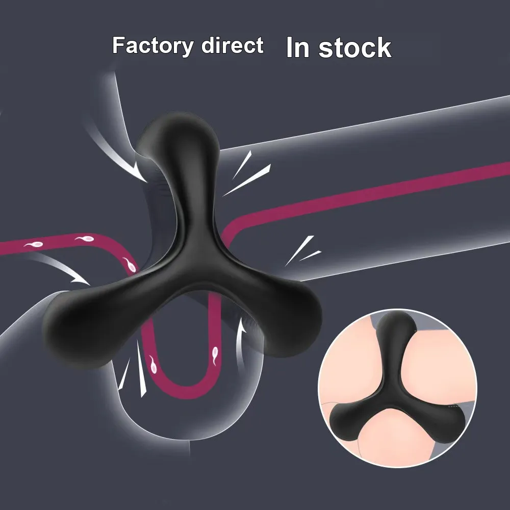 Silicone Delay Training Cock Ring VIP16 - adult toy for sale in the UAE