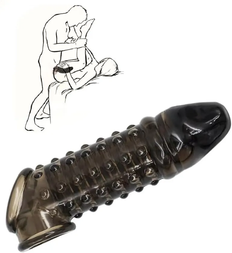 Spiked Penis Sleeve (YB39) - Male Sex Toys available in the UAE