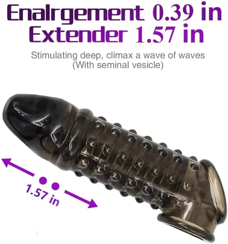Spiked Penis Sleeve (YB39) - Male Sex Toys available in the UAE view 2