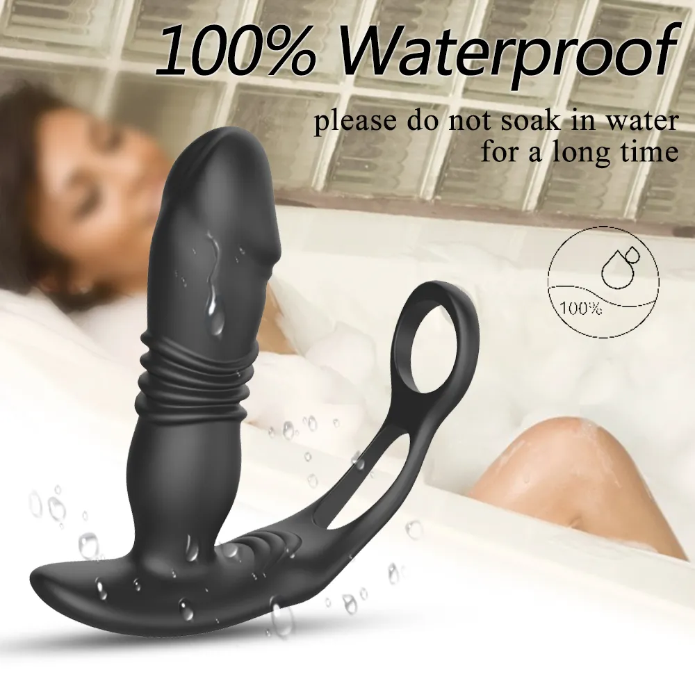 Thrusting Anal Vibrator 46 - adult toy for sale in the UAE
