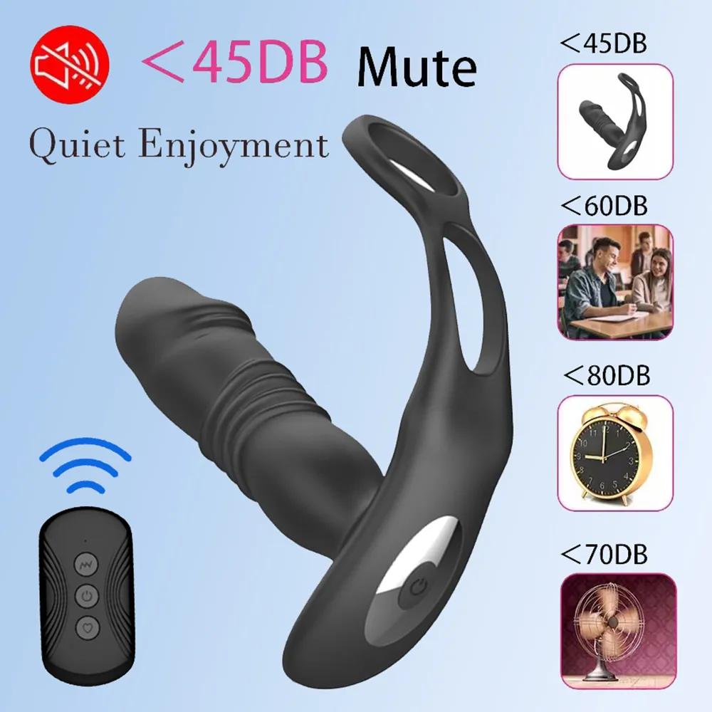 Thrusting Anal Vibrator 46 - adult toy for sale in the UAE