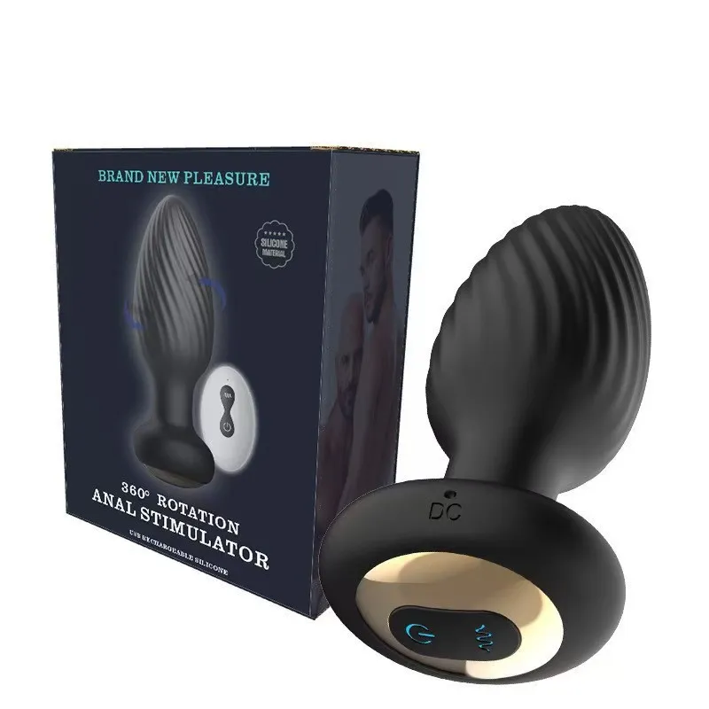 Twisting Rotating Anal Vibrator VIP14 - adult toy for sale in the UAE