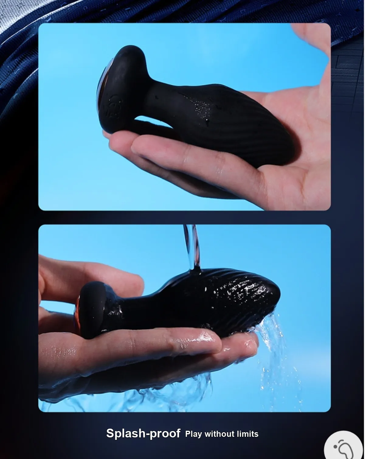 Twisting Rotating Anal Vibrator VIP14 - adult toy for sale in the UAE