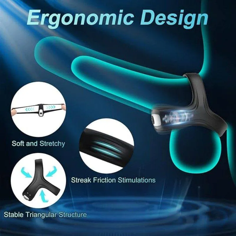 Vibrating Cock Ring (KY37) - Male Sex Toys available in the UAE view 2