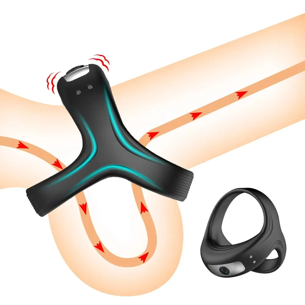 Vibrating Cock Ring VIP17 - adult toy for sale in the UAE