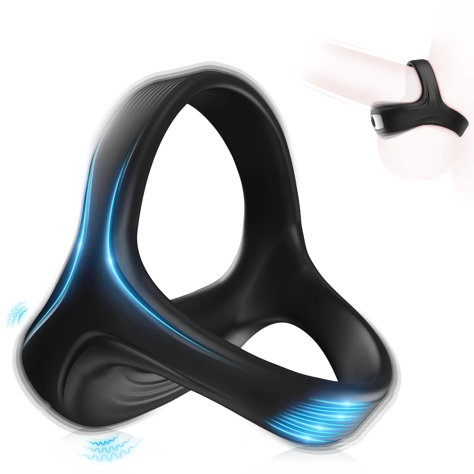 Vibrating Cock Ring VIP17 - adult toy for sale in the UAE